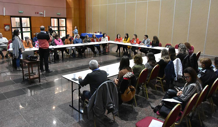 Fotografía Participación en las reuniones de gabinete sobre tranversalización de políticas de género