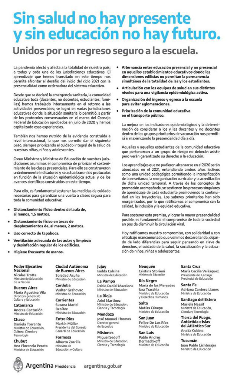 Sin salud no hay presente y sin educación no hay futuro Sin salud no hay presente y sin educación no hay futuro