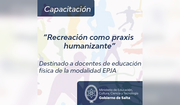 Dictarán un curso sobre recreación como práctica humanizante