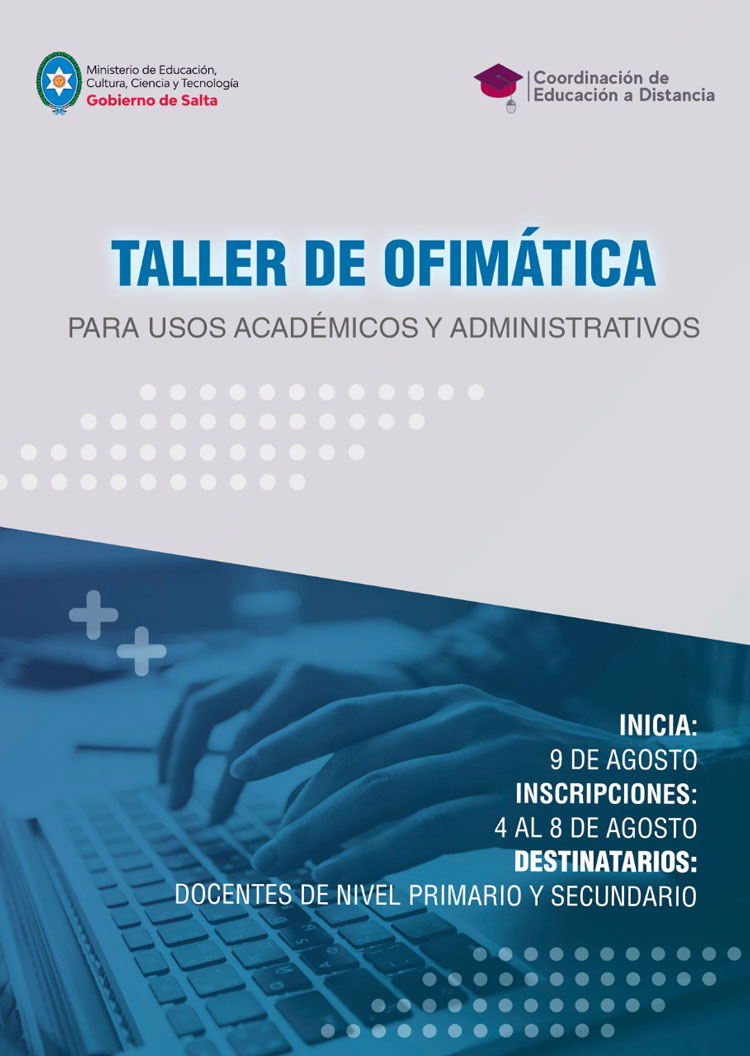 Curso “Uso académico y administrativo de diferentes herramientas ofimáticas” Curso “Uso académico y administrativo de diferentes herramientas ofimáticas”