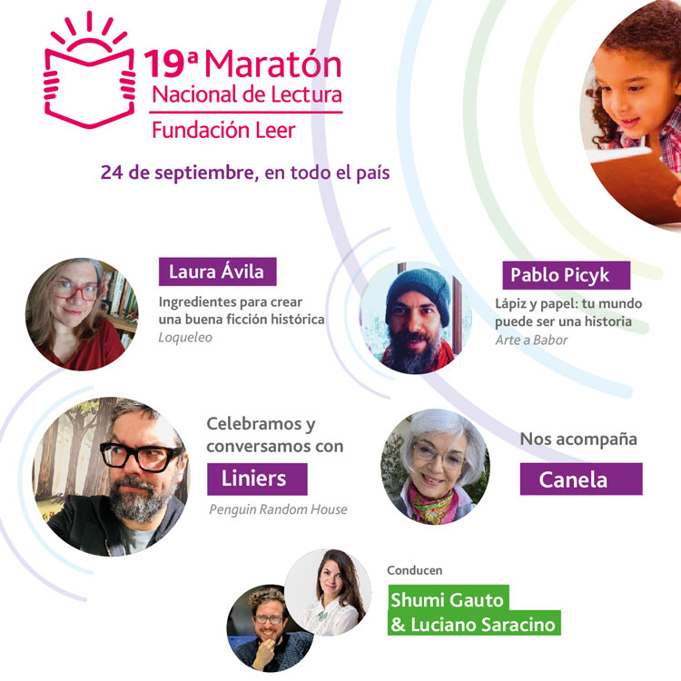 Educación invita a participar de la 19º Maratón Nacional de la Lectura Imagen 19º Maratón Nacional de la Lectura
