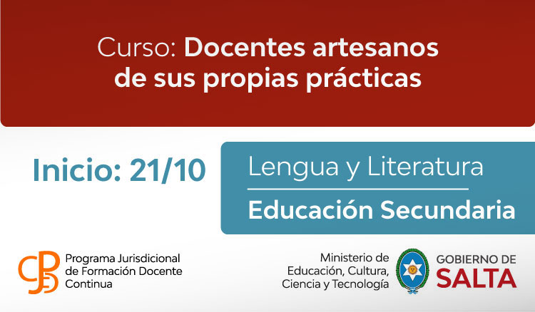 Curso: Docentes artesanos de sus propias prácticas Imagen Curso: Docentes artesanos de sus propias prácticas