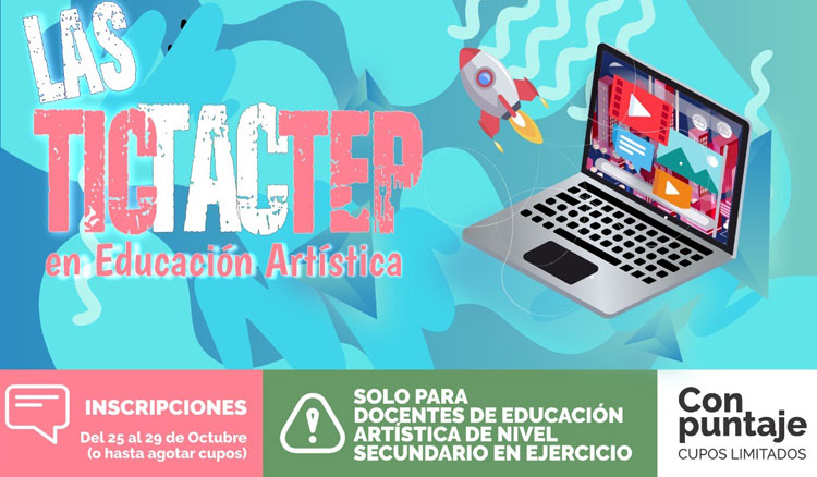 Curso: Las Tic Tac Tep en Educación Artística Imagen Curso: Las Tic Tac Tep en Educación Artística