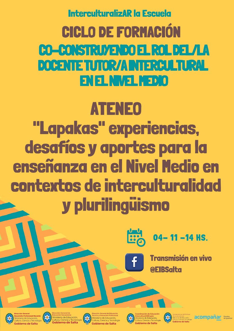 Ateneo sobre experiencias, desafíos y aportes para la enseñanza en nivel medio Imagen Ateneo sobre experiencias, desafíos y aportes para la enseñanza en nivel medio