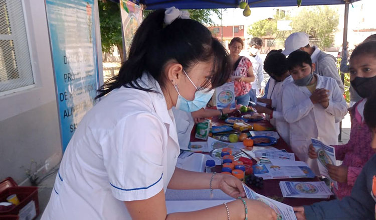 Fotografía Promueven buenos hábitos alimentarios en escuelas de la provincia