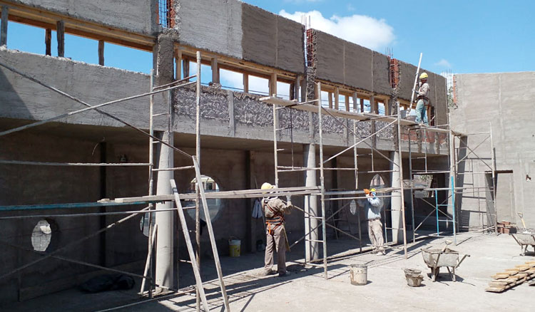 Fotografía En barrio Solidaridad se construye una nueva sala de nivel inicial