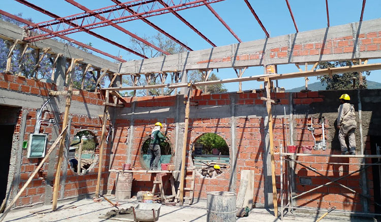 Fotografía En San Lorenzo se construye una nueva sala de nivel inicial