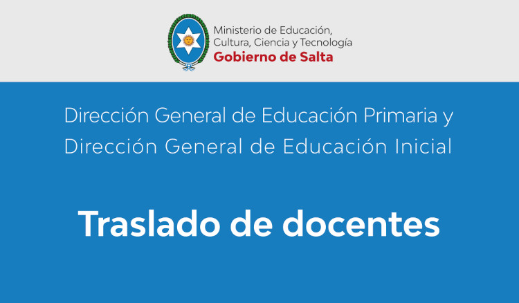 Traslado de docentes Traslado de docentes