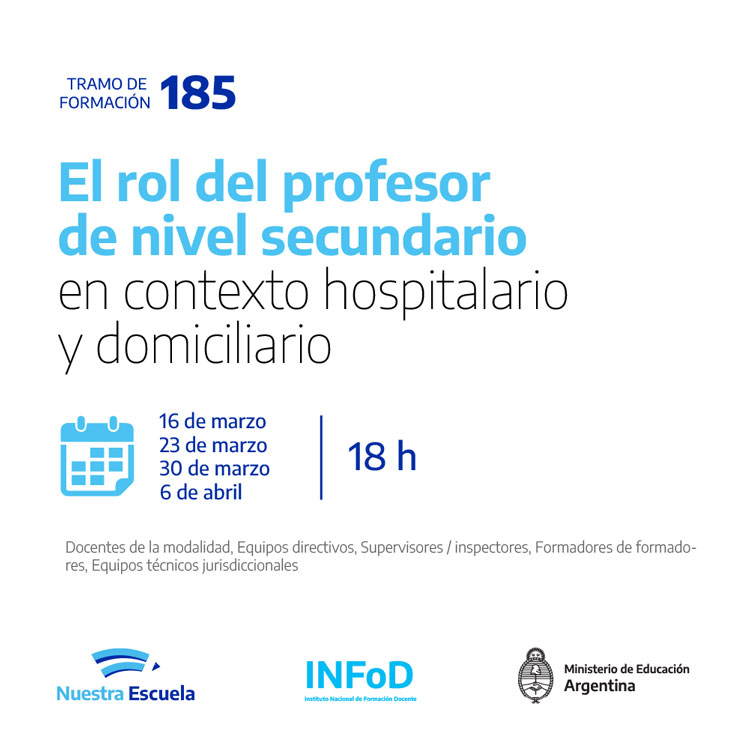Nueva propuesta de formación para docentes de nivel secundario ImagenNueva propuesta de formación para docentes de nivel secundario