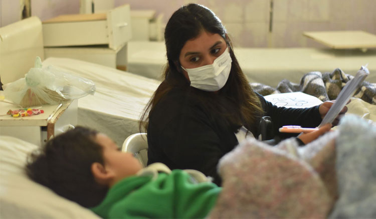 Fotografía El hospital de Güemes cuenta ahora con asistencia educativa