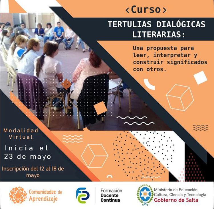 Curso: Tertulias dialógicas literarias Imagen Curso: Tertulias dialógicas literarias