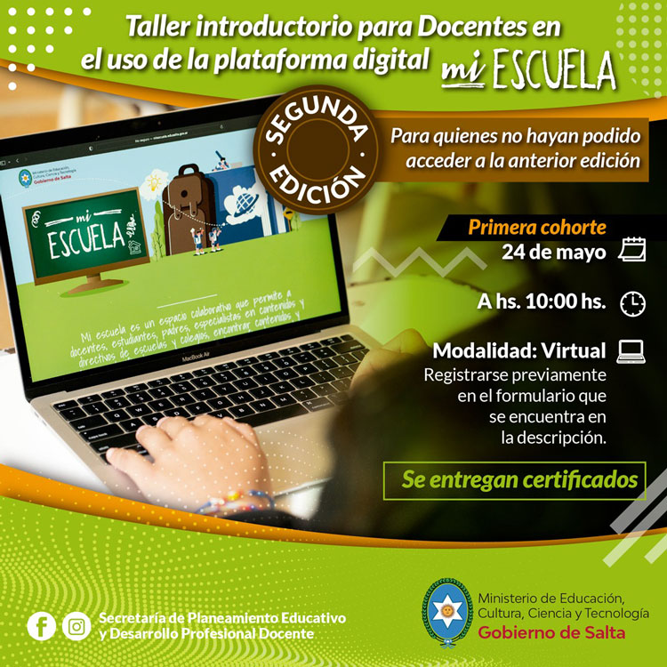 Imagen Talleres introductorios para Docentes