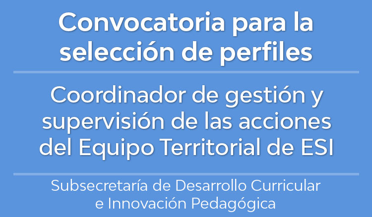 Convocatoria para la cobertura de perfil Plan de Prevencion del Embarazo no Intencional Imagen Convocatoria para la cobertura de perfil Plan de Prevencion del Embarazo no Intencional