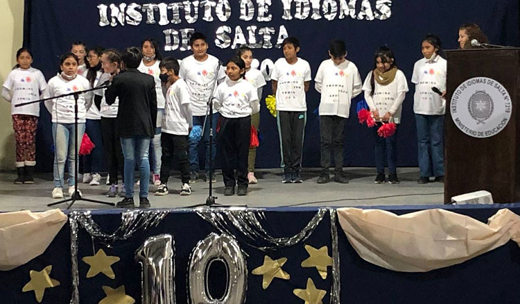 El Instituto de Idiomas de Salta cumplió 10 años Fotografía El Instituto de Idiomas de Salta cumplió 10 años