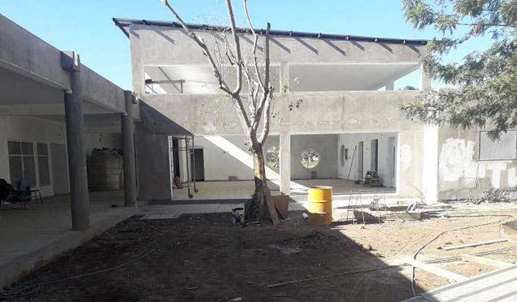 Fotografía Progresa la construcción del nuevo edificio escolar Manuela Pedraza