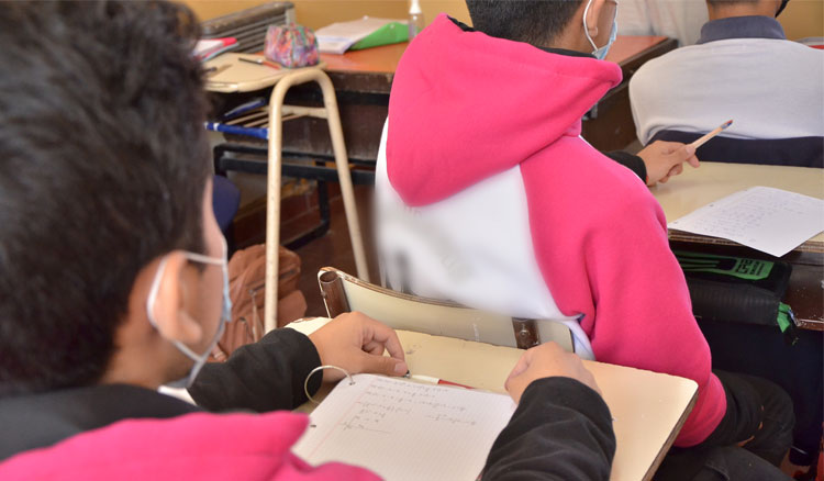 Fotografía El 71% de alumnos desvinculados de San Martín volvieron a su escuela