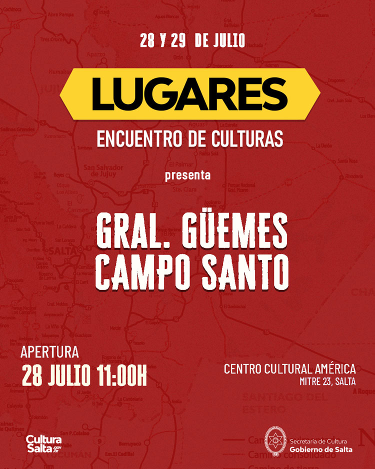 Lugares - 2° Encuentro de Culturas presenta General Güemes y Campo Santo Imagen Lugares - 2° Encuentro de Culturas presenta General Güemes y Campo Santo