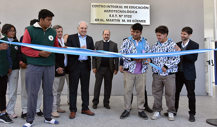 Se inauguró el Centro Integral de Educación Agrotecnológico Se inauguró el Centro Integral de Educación Agrotecnológico