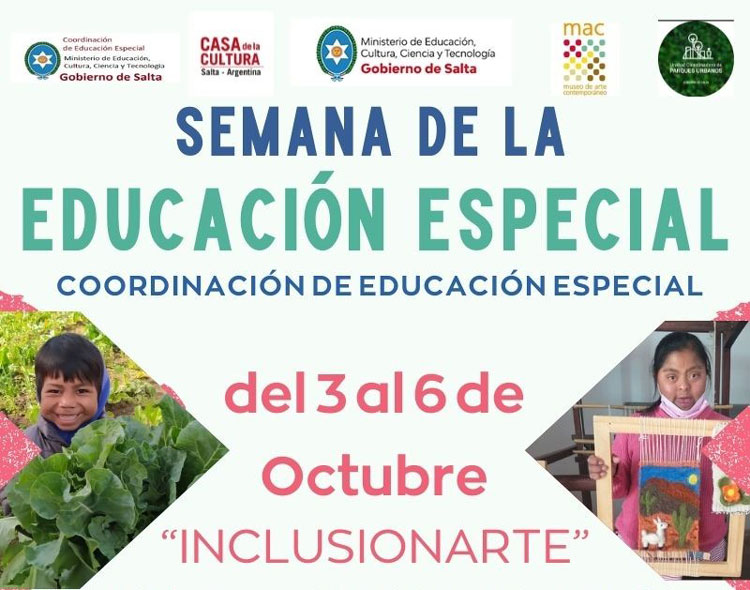 Imagen Inicia la Semana de la Educación Especial en Salta