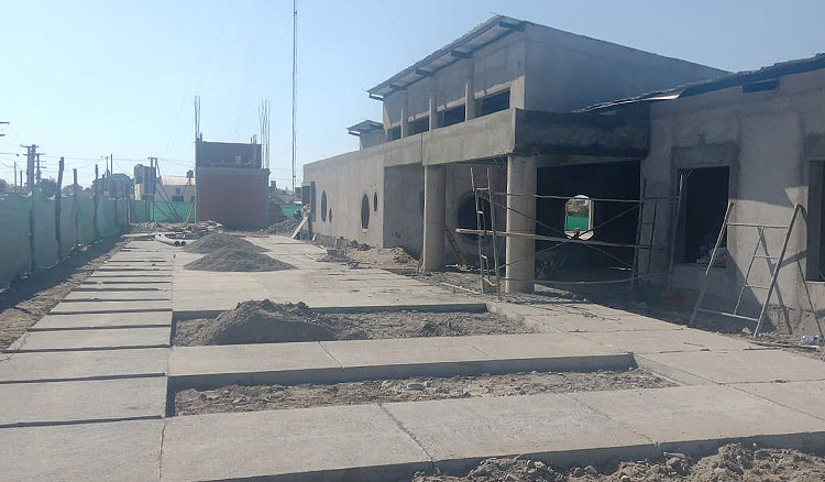 Fotografía Avanza la construcción de una nueva sala de nivel inicial en Rosario de Lerma