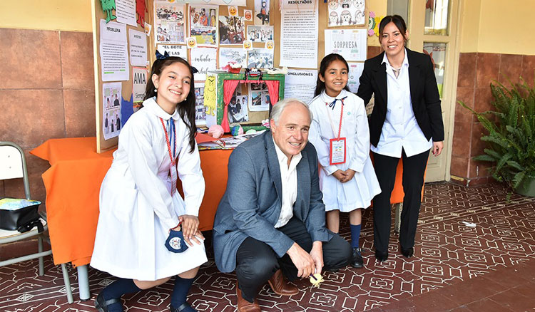 Alumnos comparten buenas prácticas a través de proyectos escolares Fotografía Alumnos comparten buenas prácticas a través de proyectos escolares