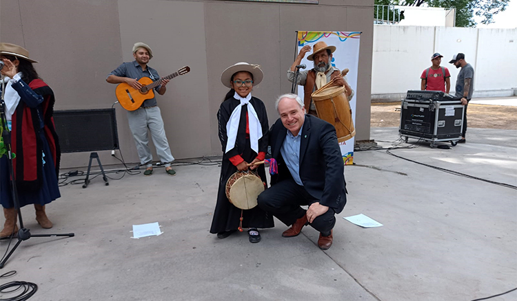 Con un patio criollo estudiantes revalorizan la cultura y la tradición