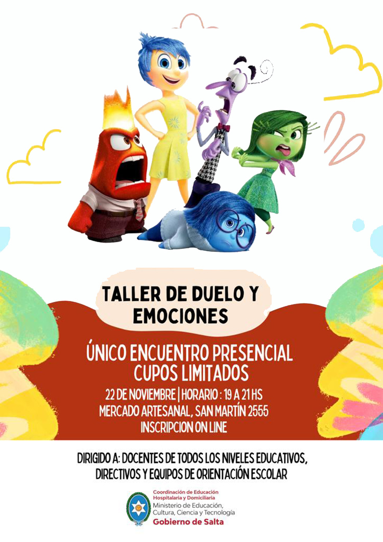 Taller de Duelo y Emociones Taller de Duelo y Emociones