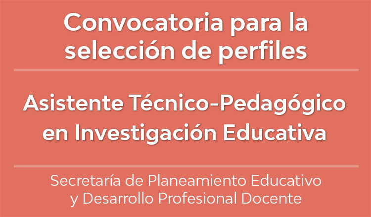 Convocatoria para la cobertura de perfil Imagen Convocatoria para la cobertura de perfil