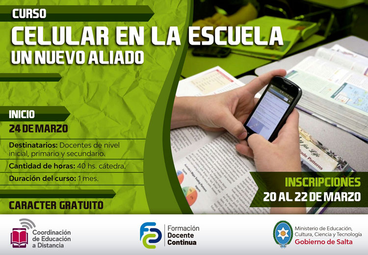 Celular en la escuela: un nuevo aliado Imagen Celular en la escuela: un nuevo aliado