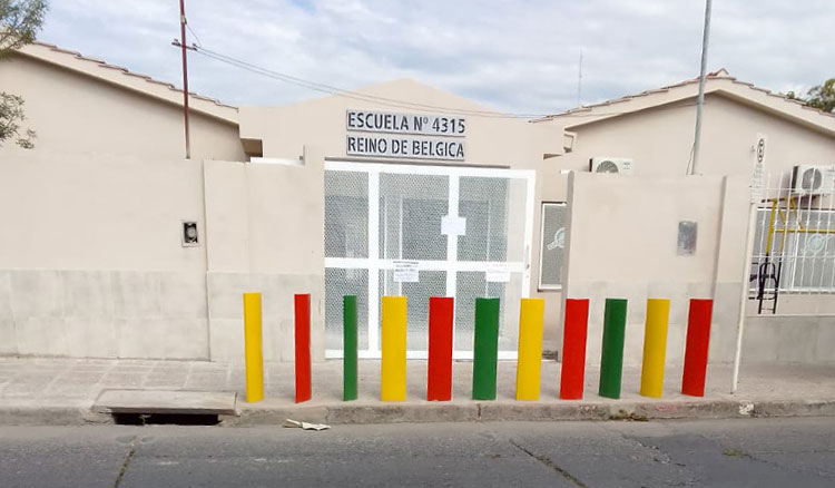 Finalizaron las obras en el nivel inicial de la escuela Reino de Bélgica de Capital Fotografía Finalizaron las obras en el nivel inicial de la escuela Reino de Bélgica de Capital