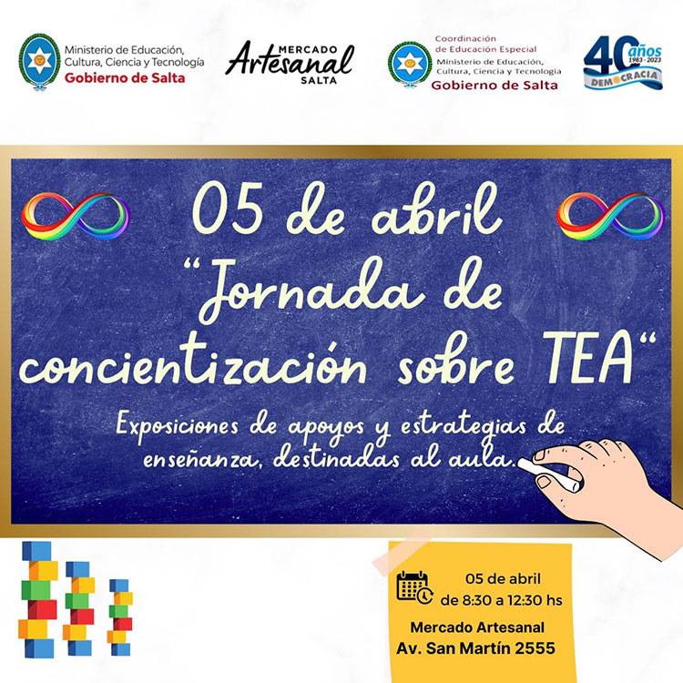 Ciclo de capacitación en Autismo. Jornada concientización sobre Autismo Ciclo de capacitación en Autismo.Jornada concientización sobre Autismo