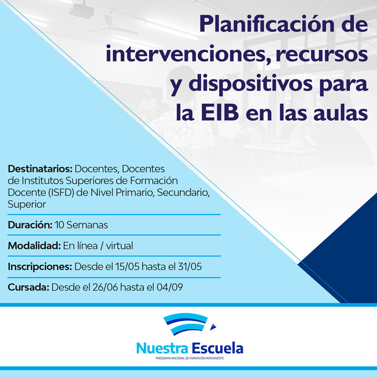 Capacitación sobre educación intercultural bilingüe Imagen Capacitación sobre educación intercultural bilingüe