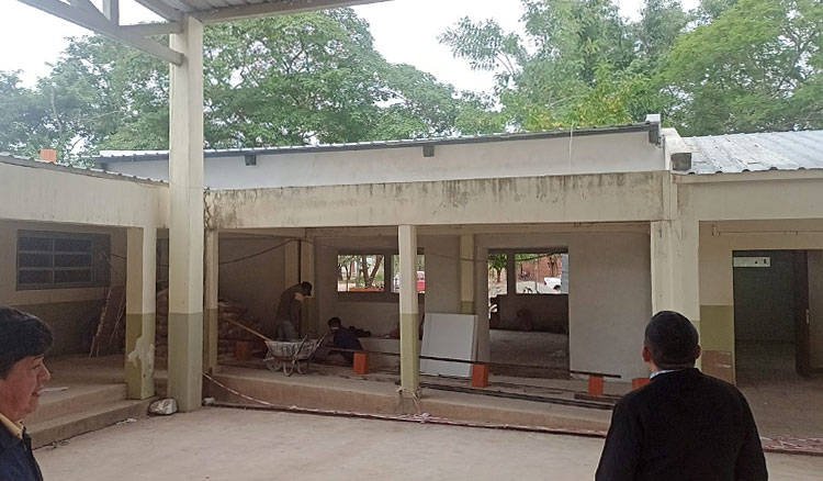 Avanzan las obras integrales en la Técnica Justo Pastor Santa Cruz Fotografía Avanzan las obras integrales en la Técnica Justo Pastor Santa Cruz