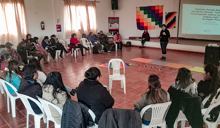 Fotografía Segunda Jornada Regional de Formación Docente en la Puna