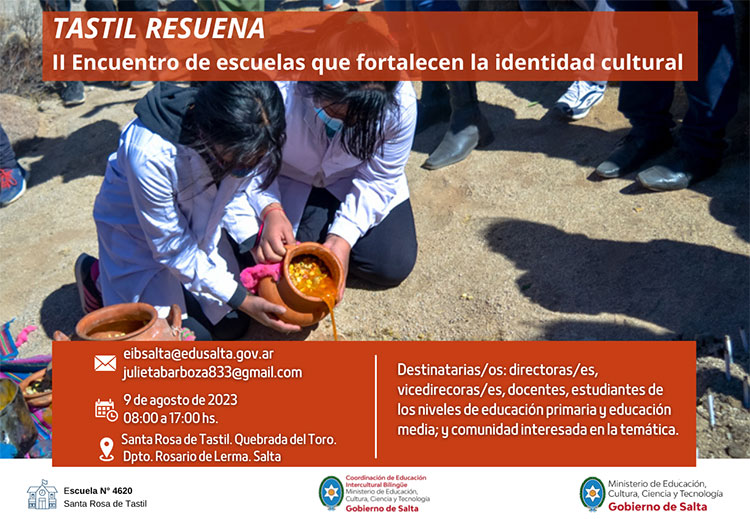 Fotografía II Encuentro de escuelas que fortalecen la identidad cultural en Santa Rosa de Tastil