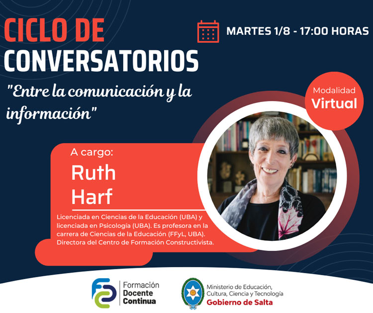 Ciclo de conversatorios: Entre la comunicación y la información Imagen Ciclo de conversatorios: Entre la comunicación y la información