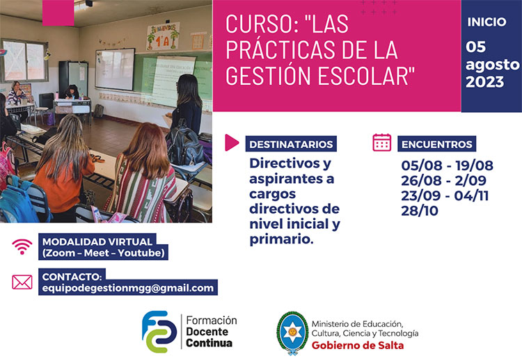 Nueva Capacitación: “Las Prácticas de la Gestión” Nueva Capacitación: “Las Prácticas de la Gestión”
