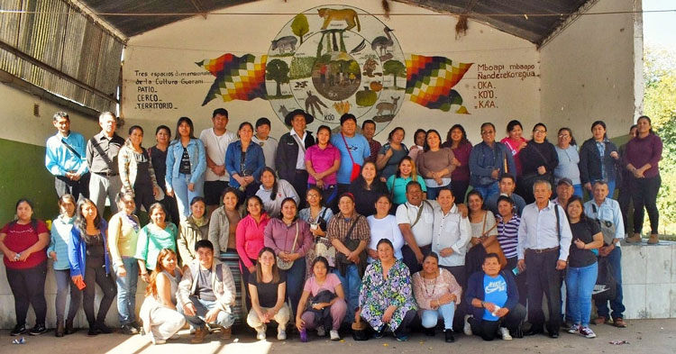 Fotografía Inició el trayecto formativo “Cosmovisión, cultura y lengua del pueblo nación-guaraní”