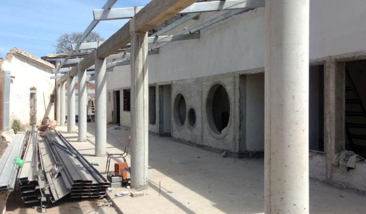 Progresa la obra integral de la escuela Gobelli de Embarcación Imagen Progresa la obra integral de la escuela Gobelli de Embarcación
