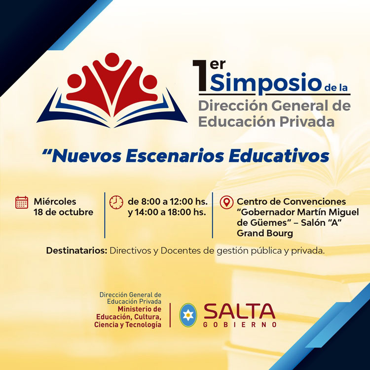 Próximamente se realizará el Primer Simposio de Educación Privada Imagen Próximamente se realizará el Primer Simposio de Educación Privada