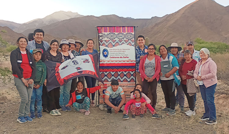 Fotografía: Junto al pueblo diaguita-calchaquí se concretó la primera mesa de trabajo para la construcción de lineamientos curriculares de inicial y primaria