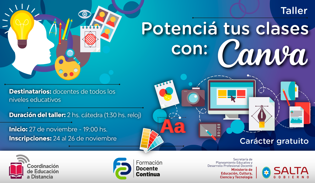 Nuevo taller para docentes: 