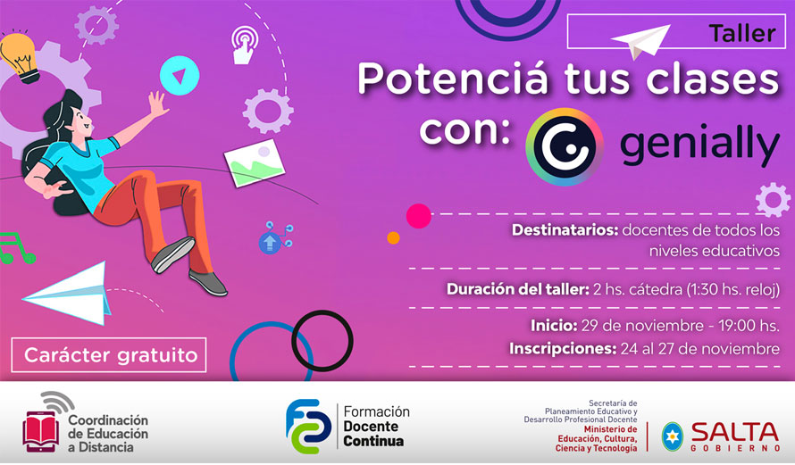 Imágen: Atención docentes: 