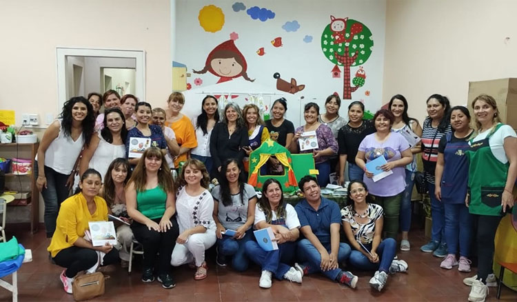 Fotografía: “Nidos de Lectura” Una propuesta conjunta del Ministerio de Educación de la Nación y la Dirección General de Educación Inicial