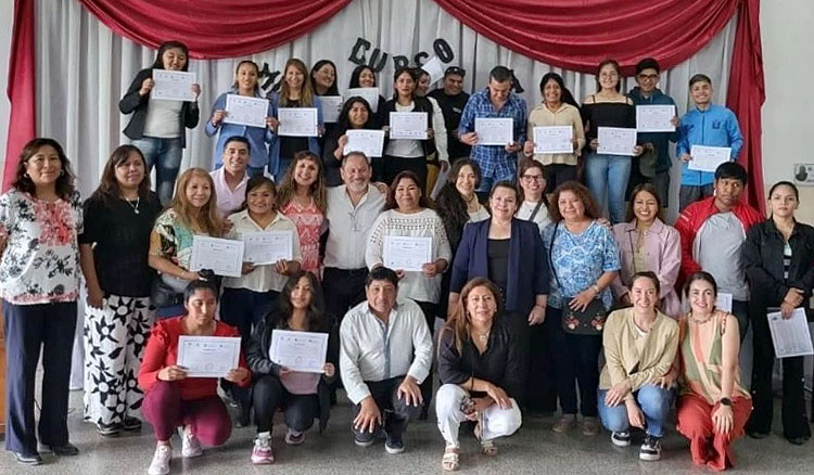 Concluyeron con éxito capacitaciones en Campo Quijano Fotografía Concluyeron con éxito capacitaciones en Campo Quijano
