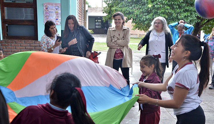 Fotografía: Con distintas actividades las escuelas concientizaron sobre la importancia de realizar deportes