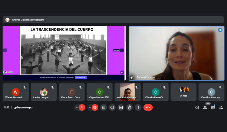 Participan 500 docentes y estudiantes avanzados en un curso de Corporeidad Imagen: Participan 500 docentes y estudiantes avanzados en un curso de Corporeidad