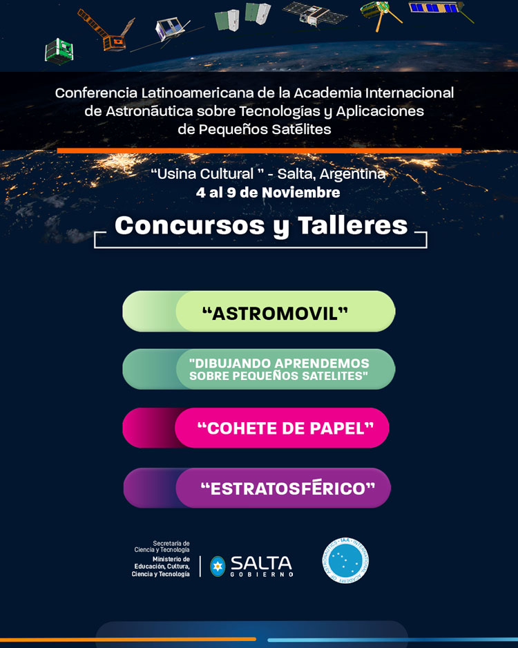 Convocatoria para participar en concursos internacionales sobre temática espacial Imagen: Convocatoria para participar en concursos internacionales sobre temática espacial