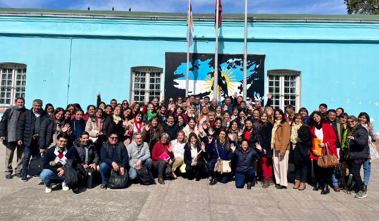 Continúan las mesas de trabajo con docentes del interior Fotografía: Continúan las mesas de trabajo con docentes del interior