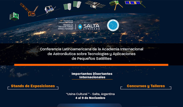 Salta será sede de la Conferencia Latinoamericana de la Academia Internacional de Astronáutica Imagen: Salta será sede de la Conferencia Latinoamericana de la Academia Internacional de Astronáutica